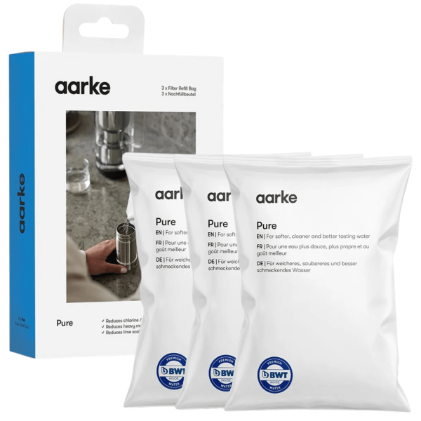 Pozostałe akcesoria Granulki filtrujące Aarke Pure Clean Taste - 3 saszetki