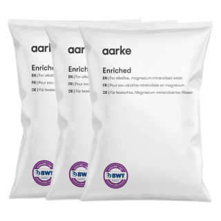 Granulki filtrujące Aarke Enriched Alkaline   Magnesium - 3 saszetki