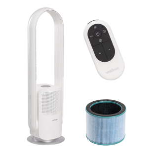 Wentylator oczyszczacz powietrza Vestfrost VP-B1F50WH. 6 stopni filtracji, filtr HEPA, jonizacja, Wi-Fi.