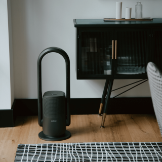 Wentylator z funkcją oczyszczania powietrza Vestfrost VP-B1H50GP. 6 stopni filtracji + funkcja ogrzewania. HEPA, jonizacja, Wi-Fi.