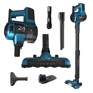 Odkurzacz bezprzewodowy pionowy SHARP SA-VP3501AQ Family. Wydajny i polecany odkurzacz do mebli tapicerowanych.