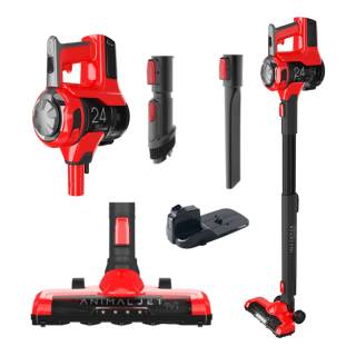 Odkurzacz bezprzewodowy pionowy SHARP SA-VP1551BR. Odkurzacz akumulatorowy, stojący.