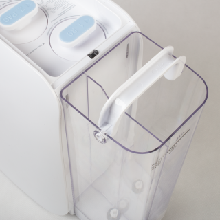 Dystrybutor wody nablatowy Miraqua Alfa. Dystrybutor ze zbiornikiem wody, bez podłączenia do sieci.