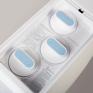 Dystrybutor wody nablatowy Miraqua Alfa. Dystrybutor ze zbiornikiem wody, bez podłączenia do sieci.