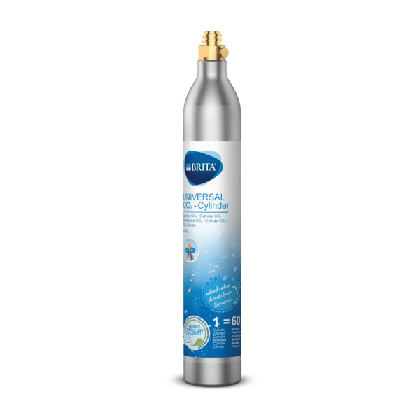 Cylinder CO2 Brita. Nowa butla z gazem spożywczym do saturatora.