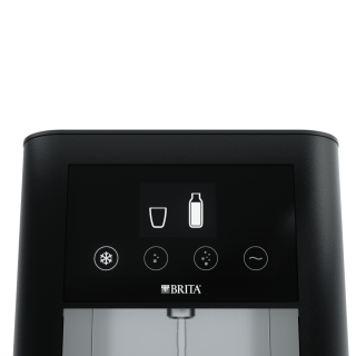 Dyspenser do wody nablatowy BRITA Top Pro 50 Thermal Gate. Woda schłodzona, gazowana lub niegazowana. Dystrybutor wody do biura, hotelu.