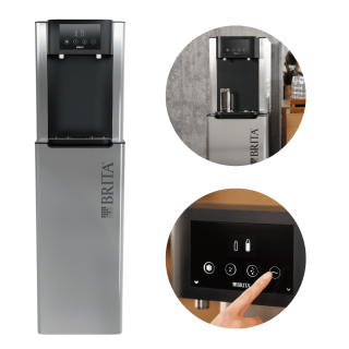 Dyspenser do wody BRITA Fill Pro wolnostojący. Woda schłodzona, gazowana i niegazowana dla branży HoReCa.
