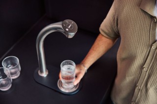 Kran filtrujący BRITA Extra C-Tap - woda w temp. pokojowej, schłodzona i gazowana