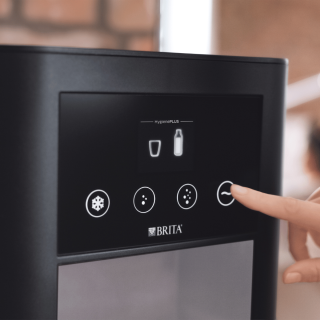 BRITA TOP PRO 85 dystrybutor wody wolnostojący. Schłodzona, gazowana, pokojowa woda. System filtracji BRITA.