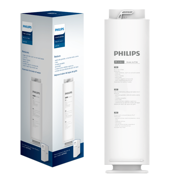 Filtr kompozytowy PHILIPS AquaShield AUT728.  Filtr 4 w 1 wieloskładnikowy do urządzenia PHILIPS AUT7006.