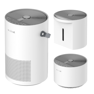 Oczyszczacz powietrza Vestfrost VP-E2S40WH z nawilżaczem (zbiornik 2 litry). Oczyszczacz i nawilżacz w jednym urządzeniu do 40 metrów kwadratowych.