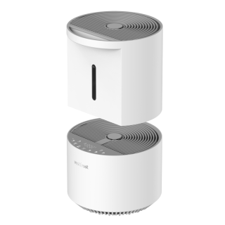 Oczyszczacz powietrza Vestfrost VP-E2S40WH z nawilżaczem (zbiornik 2 litry). Oczyszczacz i nawilżacz w jednym urządzeniu do 40 metrów kwadratowych.