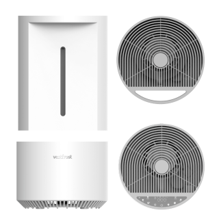 Nawilżacz powietrza Vestfrost VP-H2I60WH. Ewaporacyjny nawilżacz na powierzchnię 60 m2.