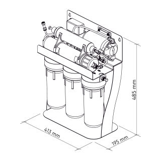 specyfikacja techniczna alkafuse na metalowym stojaku