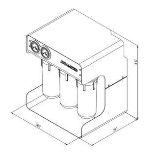 Ecosoft RObust PRO filtr odwróconej osmozy