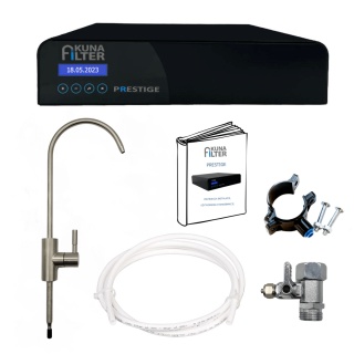 Kuna Filter Prestige z bateria w kolorze satyna
