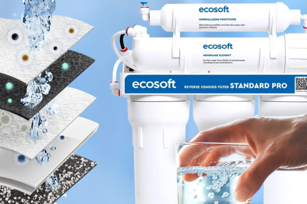 Filtr do wody Ecosoft Standard RO5 - widok ogólny