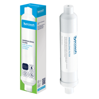 Filtr mineralizacyjny do filtrów RO. Mineralizator do systemów odwróconej osmozy. Ecosoft PD2010ECO.