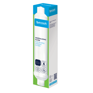 Filtr mineralizacyjny do filtrów RO. Mineralizator do systemów odwróconej osmozy. Ecosoft PD2010ECO.