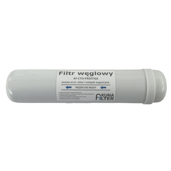 Wkład wstępny, blok węglowy do filtra Kuna Filter Prestige. Wymienny filtr węglowy KF-CTO-PRESTIGE.