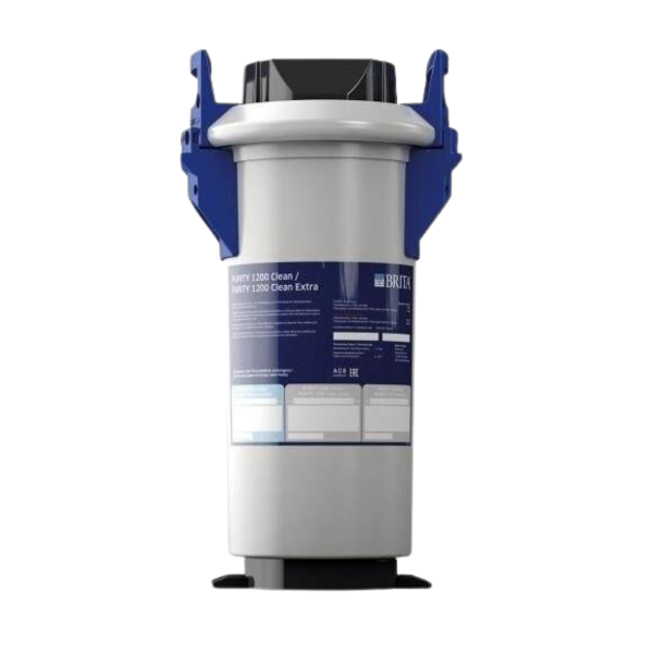 BRITA Purity 1200 Clean. System filtrujący do zmywarek stosowany w przypadku wody o wysokiej twardości węglanowej.