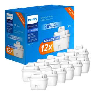 Wkłady filtrujące PHILIPS AWP213/10 do dzbanków. Duży zestaw 12 sztuk wkładów PHILIPS AWP213. Wkład do dzbanka PHILIPS.
