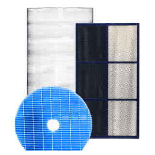 Zestaw filtrów do oczyszczacza SHARP KC-G60EUW - Filtr HEPA   węglowy   nawilżający