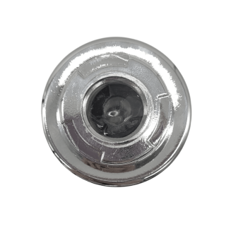 Filtr prysznicowy FITaqua AWF-SWR-P-M w kolorze srebrnym. Miękka woda podczas kąpieli.