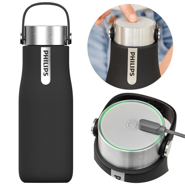 Philips Smart - butelka samoczyszcząca z lampą UV