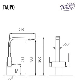Blue Water Taupo - bateria trójdrożna