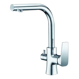 blue water tovoli w kolorze chrom