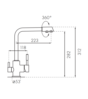 Blue Water Amanda - bateria trójdrożna