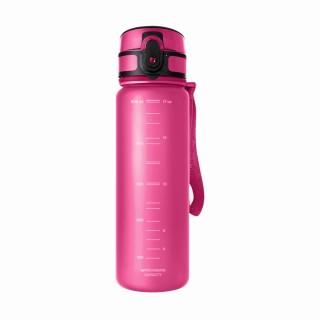 różowa tiranowa butelka na wodę
