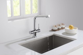 bateria czterodrożna w kolorze złotym