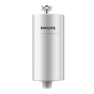 filtr prysznicowy philips w kolorze białym