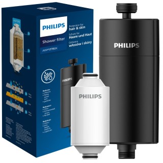 Filtr prysznicowy PHILIPS AWP1775BK - czarny