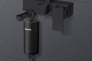 montaż filtra prysznicowego philips awp1775bk