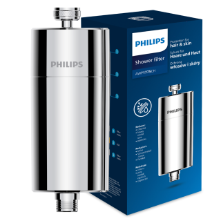 srebrny filtr do prysznica philips 1775CH