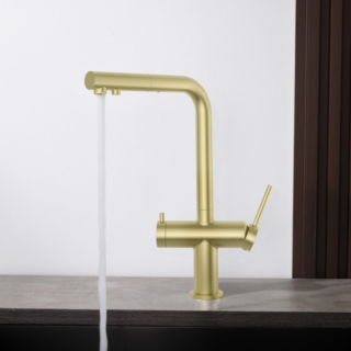 Blue Water Delta w kolorze mosiądz antyczny