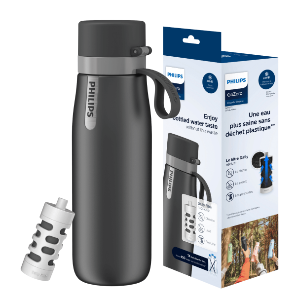Butelka filtrująca PHILIPS GoZero Daily AWP2771GRR/58