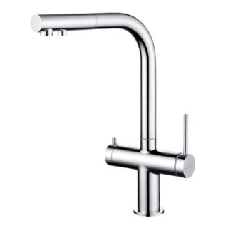 Bateria kuchenna w wykończeniu chrom