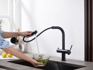 Blue Water Delta czarny mat