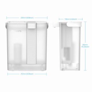 Dzbanek z wkładem zmiękczającym AWP2980WHS3