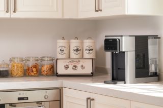 Nablatowy dystrybutor wody do kuchni z funkcją podgrzewania wody