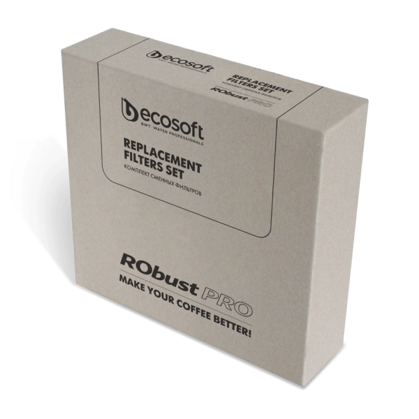 ECOSOFT Zestaw filtrów zamiennych 1-2-3-4 do RObust PRO