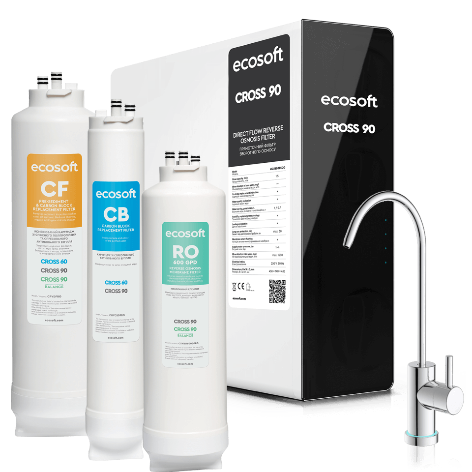 Ecosoft Cross - filtr odwróconej osmozy