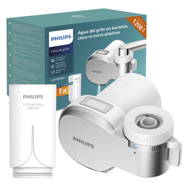 Filtr do wody Filtr nakranowy PHILIPS AWP3756P1/10 z wyświetlaczem i licznikiem z wkładem ultrafiltracyjnym