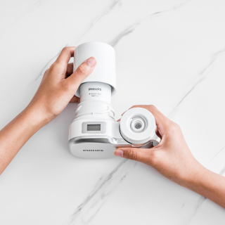 Filtr nakranowy z wyświetlaczem philips