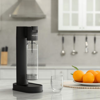 Saturator do gazowania wody Aquaphor Pearl w kolorze czarnym