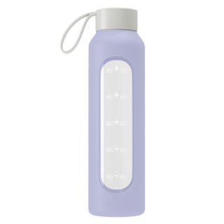 WESSPER - szklana butelka w silikonowym etui